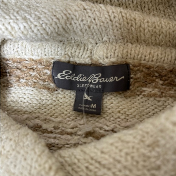 EDDIE BAUER Sleepwear Cowl TurtleNeck Womens sweater Medium - Picture 9 of 13